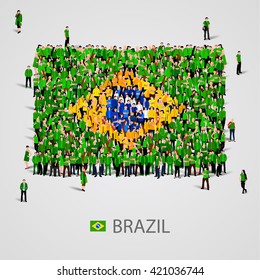 Premium Vector  Beautiful brazilian woman holding brazil flag for 7 de  setembro independence day concept