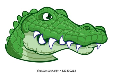 Crocodile Strong Mascot Stock Vector (Royalty Free) 250281337