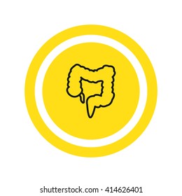 Large intestine icon