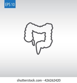 Large Intestine Icon