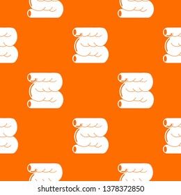 Large intestine pattern vector orange for any web design best