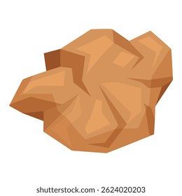 Large, irregularly shaped asteroid floating in the vast expanse of space