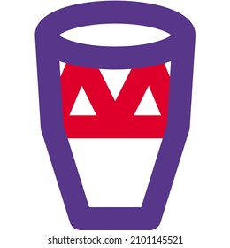 Large kettle drums with a booming sound effect