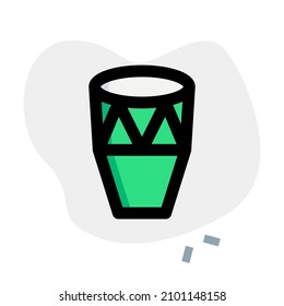 Large kettle drums with a booming sound effect
