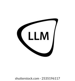 Großes Sprachmodell mit Textinformationszeichen