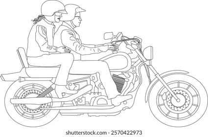 Large motorbikes are one of the most favorite vehicles and are often used for racing or just walking long distances