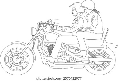 Large motorbikes are one of the most favorite vehicles and are often used for racing or just walking long distances