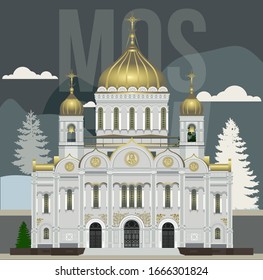 large orthodox church in Moscow