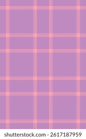 Large pattern texture tartan, intense textile background fabric. Card vector plaid seamless check in pastel and red colors palette.