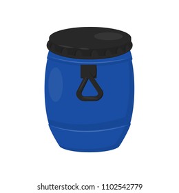 large plastic bucket with lid