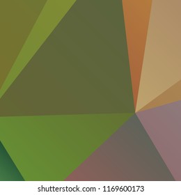 Large polygon background with garden color palette. For layouts of existing artwork or can be resized to fit a document for cover pages with room to include text along edges.