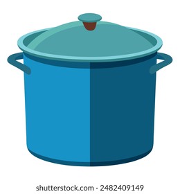         Grande ilustración de Arte vectorial de olla.
