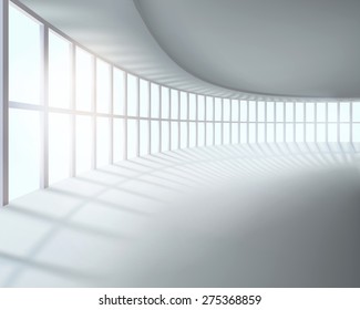 Grosses Zimmer.  Vektorgrafik.
