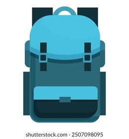 Large and roomy backpack with several compartments and pockets, ideal for travelers and outdoor enthusiasts