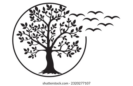 Large Round Tree of Life with Birds Wall Art ,Tree of life,Tree of Life Decor, Metal Wall Art,Living Room Wall Art,Metal Tree of Life Wall Art,