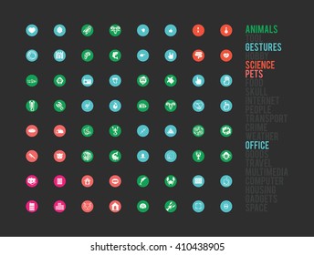 Large selection of simple sorted icons for web interface and graphics on various subjects. Collection of high quality icons for working with Web graphics.
