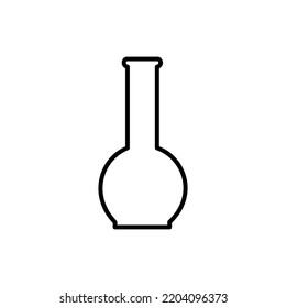 Large set of Chemistry lab and diagrammatic icons showing assorted experiments, glassware and molecules isolated on white for design elements, black and white vector illustration
