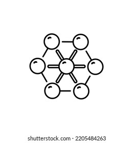 Large set of Chemistry lab and diagrammatic icons showing assorted experiments, glassware and molecules isolated on white for design elements, black and white vector illustration
