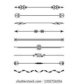 Large set of dividers.