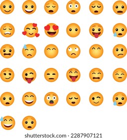 Large Set of Emoji Collection