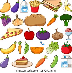 2,101,734 Cartoon Food Images, Stock Photos & Vectors | Shutterstock