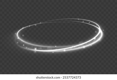 A large set of low-poly designs made of thin lines in the form of branches, spirals and arcs. Expressway, car headlight effect. Speed connection vector background.