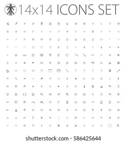 Large set of simple icons on various subjects: transport, animals, web, building, science, games, hobby, business, tool, food, people. Collection of high quality icons for working with Web graphics.
