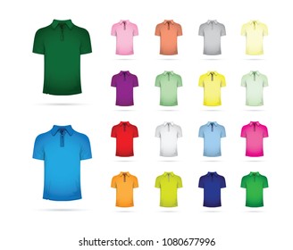 large set of t-shirts