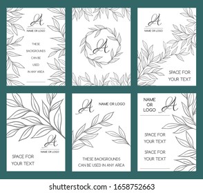 GRAN CONJUNTO DE FONDOS BLANCOS CON MUELLES RUSCOS EN VECTOR
