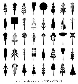 large set of wood stencils