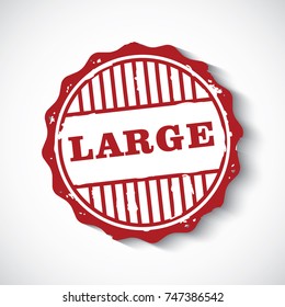 large sign stamp