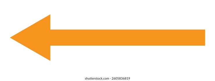 large size black long arrow. Straight long arrow icon. black long arrow pointing to right site in isolated background. Bold thine long arrow.