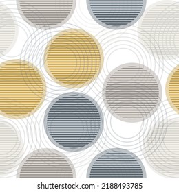 Large and small colored circles. Color Dot. Small Retro Polka Background.  Multi-colored elements, stars, circles.