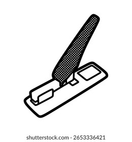 large stapler vector facing bottom left
