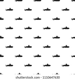 Large submarine icon. Simple illustration of large submarine vector icon for web.