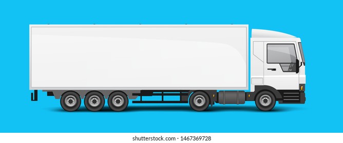 96,553 Container on truck vector Images, Stock Photos & Vectors ...