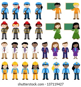 Large Vector Collection of Career and Professional People