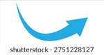 Large  verity color arrows pointing to the  multiple directions curved illustration arrow vector. Curving downward and slight upward on a transparent background, Viewed from directly above.
