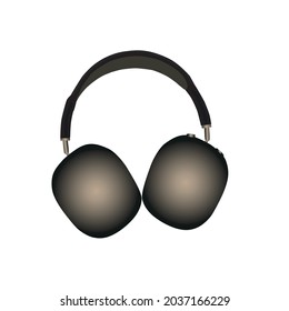 Auriculares inalámbricos y grises grandes