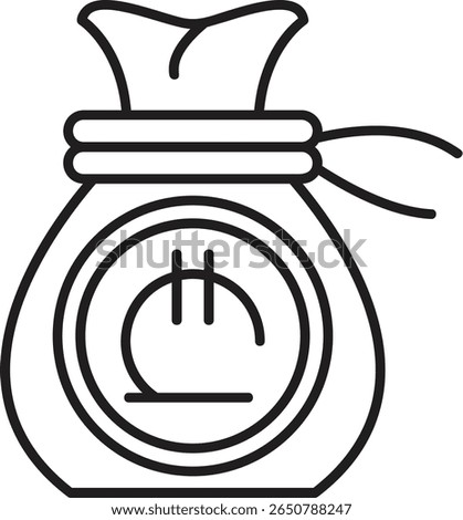 Lari Filled Style Icon Design