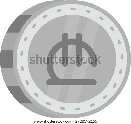 Lari Line vector Icon Design