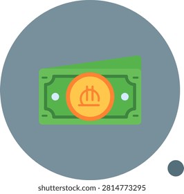 Lari vector Icon Design Illustration