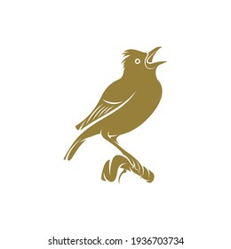 Lark bird design vector illustration, Creative Lark bird logo design concepts template, icon symbol