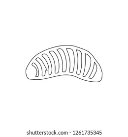 larva icon. Element of insect for mobile concept and web apps icon. Thin line icon for website design and development, app development