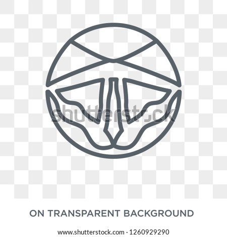 Laryngitis icon. Trendy flat vector Laryngitis icon on transparent background from Diseases   collection. High quality filled Laryngitis symbol use for web and mobile
