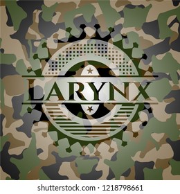 Larynx on camo texture