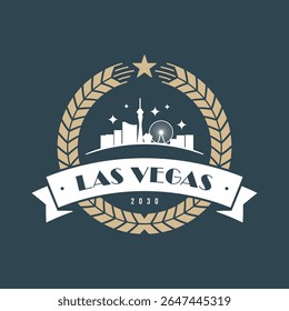 Las Vegas 2030 emblem Design