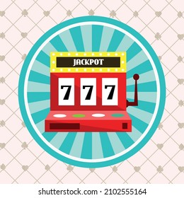 Las Vegas casino. vector illustration