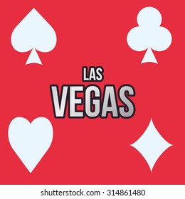 Las Vegas Concept Casino Icons Design Stock Vector (Royalty Free ...