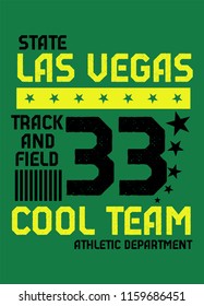 las vegas cool team,t-shirt design